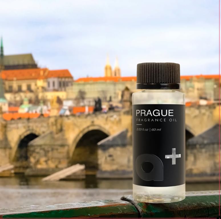 Aromar Prague fragrance oil diffuser-setup illustrating elegant scent distribution across a room.
