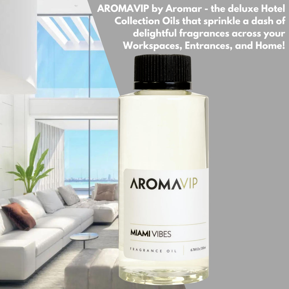 Aromar room diffusion panel demonstrates even scent distribution.