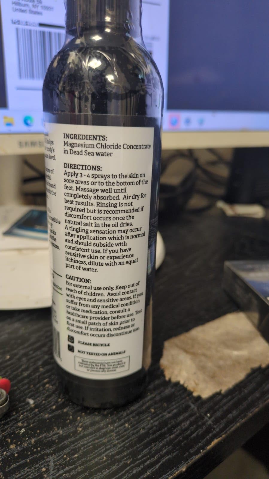 Aromasong Magnesium Spray for kids and adults use