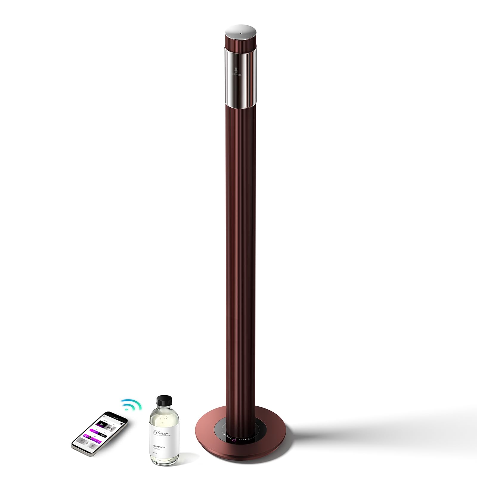AROMASOUL 40-inch diffuser with metal edition for a luxurious ambiance.