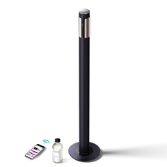 AROMASOUL luxury metal diffuser front view for elegant home ambience.