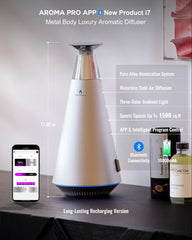 AROMASOUL ambient mood light enhances room atmosphere