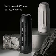 AromaTech Ambience Diffuser waterless nebulization closeup showing no liquids