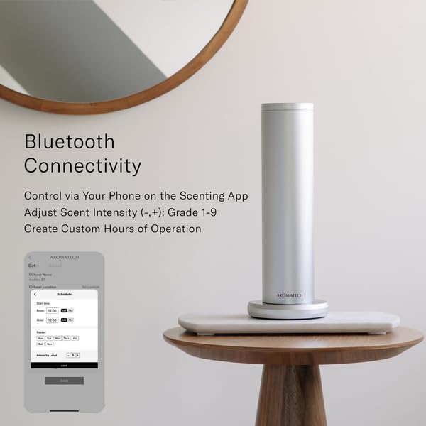 AroMini BT Plus in-room setup fragrances a living space