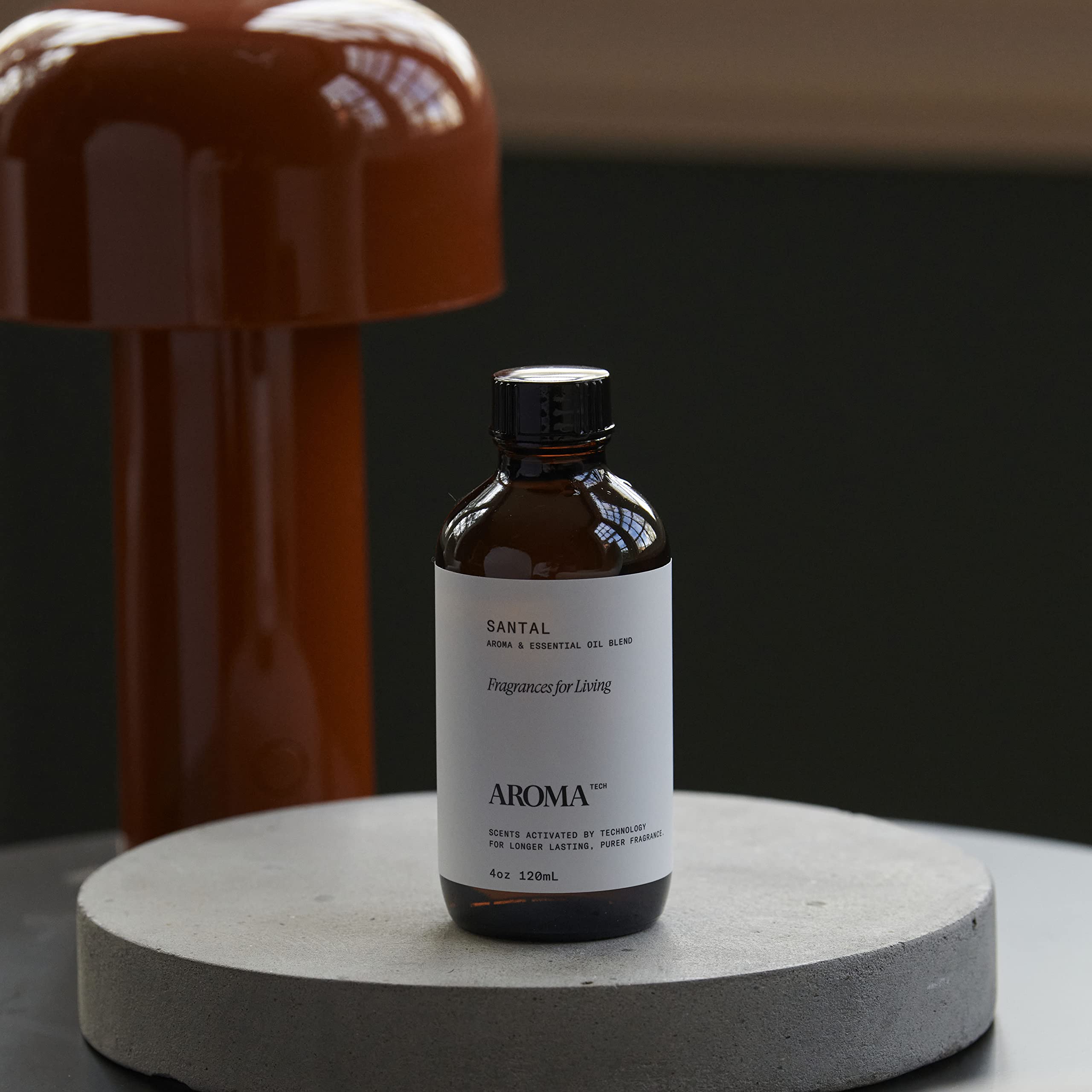 AromaTech diffuser oil bottle with natural ingredients for rich aromas.