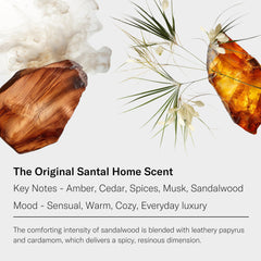 AromaTech Santal diffuser setup creates elegant ambiance in living spaces.