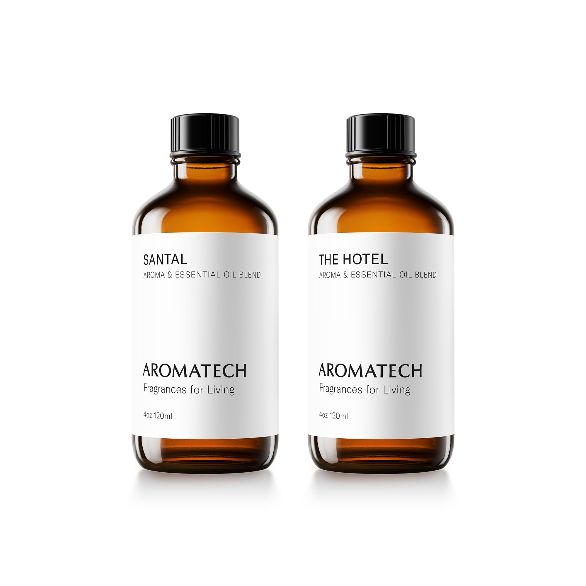 AromaTech Santal Papyrus bottle pour for warm, sophisticated spaces