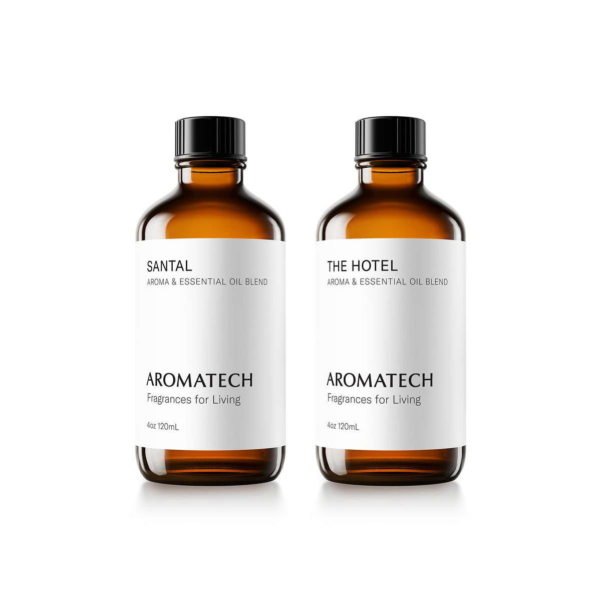 AromaTech Santal Papyrus bottle pour for warm, sophisticated spaces