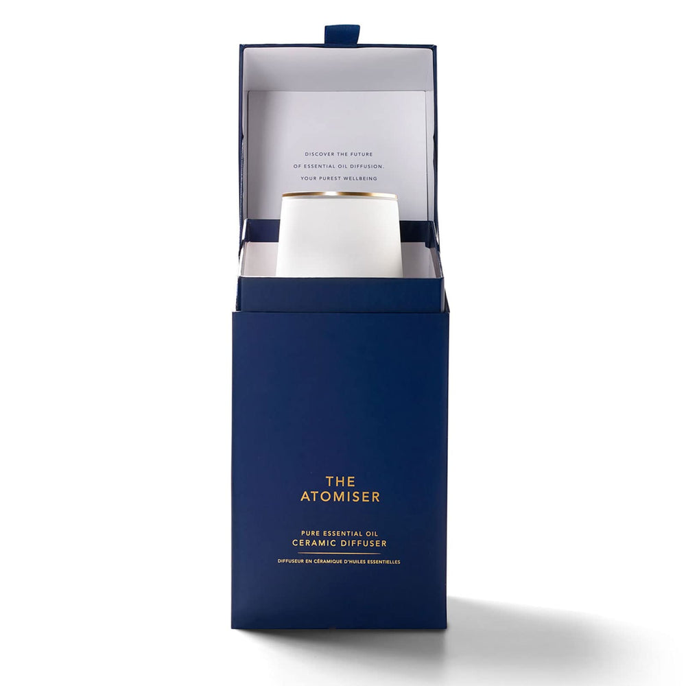 Aromatherapy Associates Atomizer Diffuser in use with essential oils for diffuse aroma.
