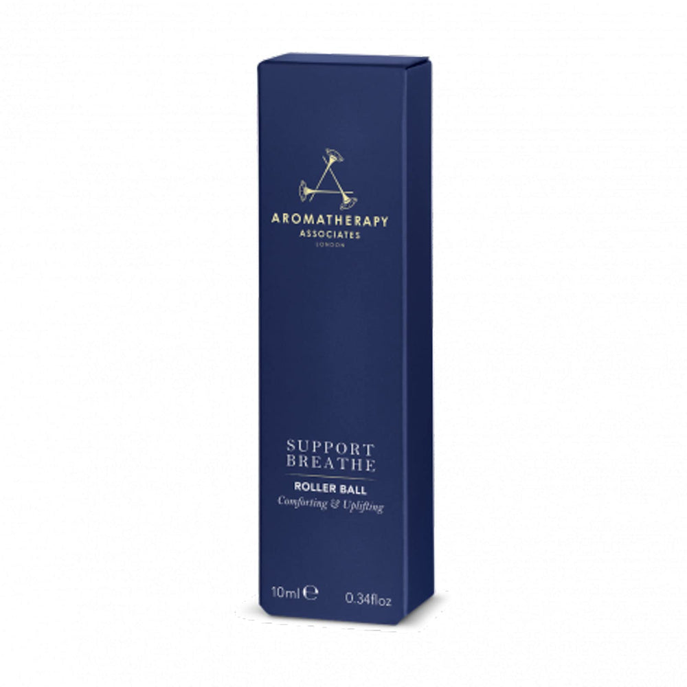 Aromatherapy Associates Support Breathe close-up of essential oils for portable aroma.