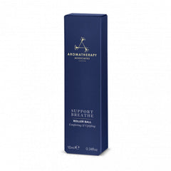 Aromatherapy Associates Support Breathe close-up of essential oils for portable aroma.