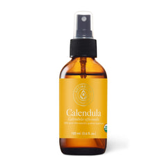 Aromatics International Calendula Hydrosol bottle closeup for gentle, versatile use.