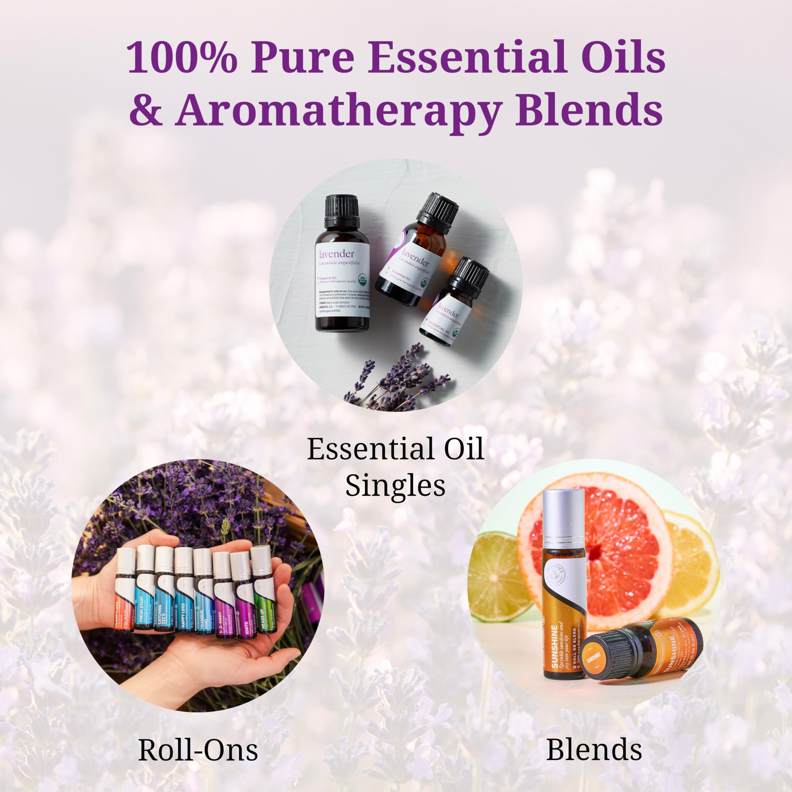 Aromatics International Cypress oil 5ml in-diffuser scene offers a calm aroma.