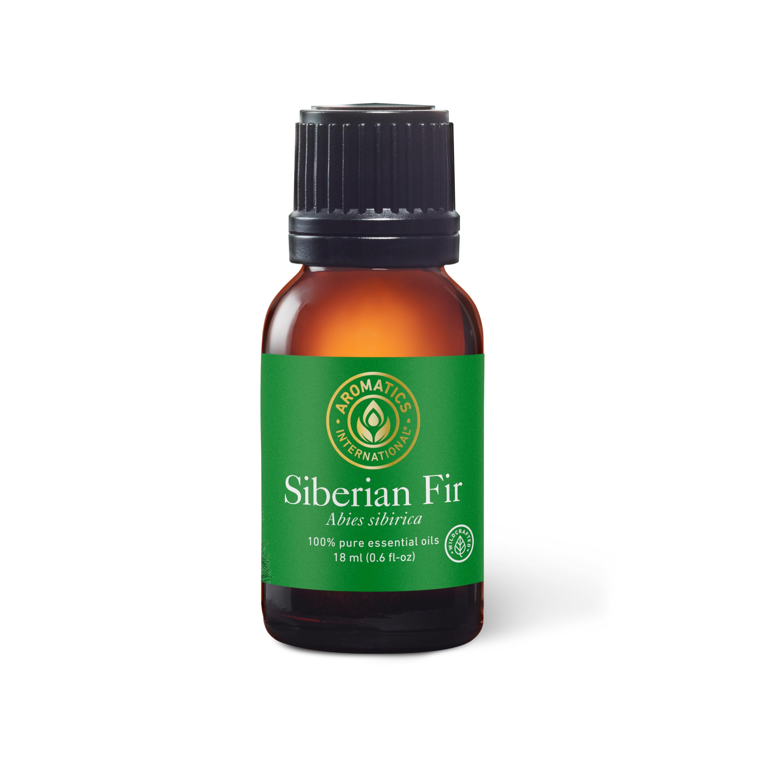 Aromatics International Siberian Fir 18ml bottle ready for diffusion and aromatherapy.