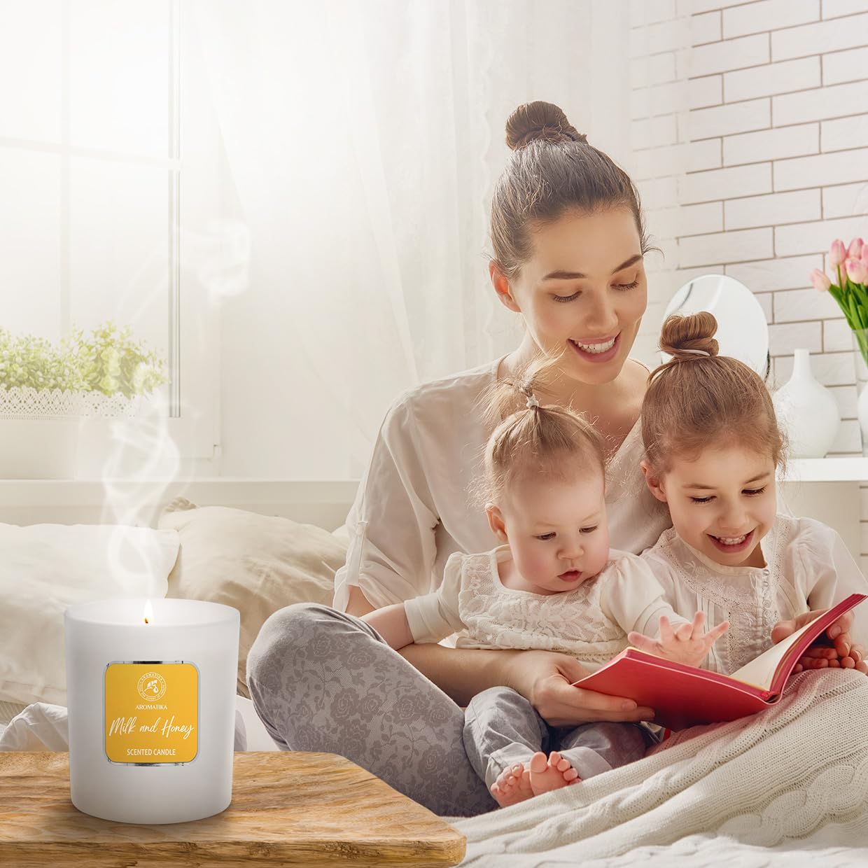 Candle offers up to 45 hours of burn time.