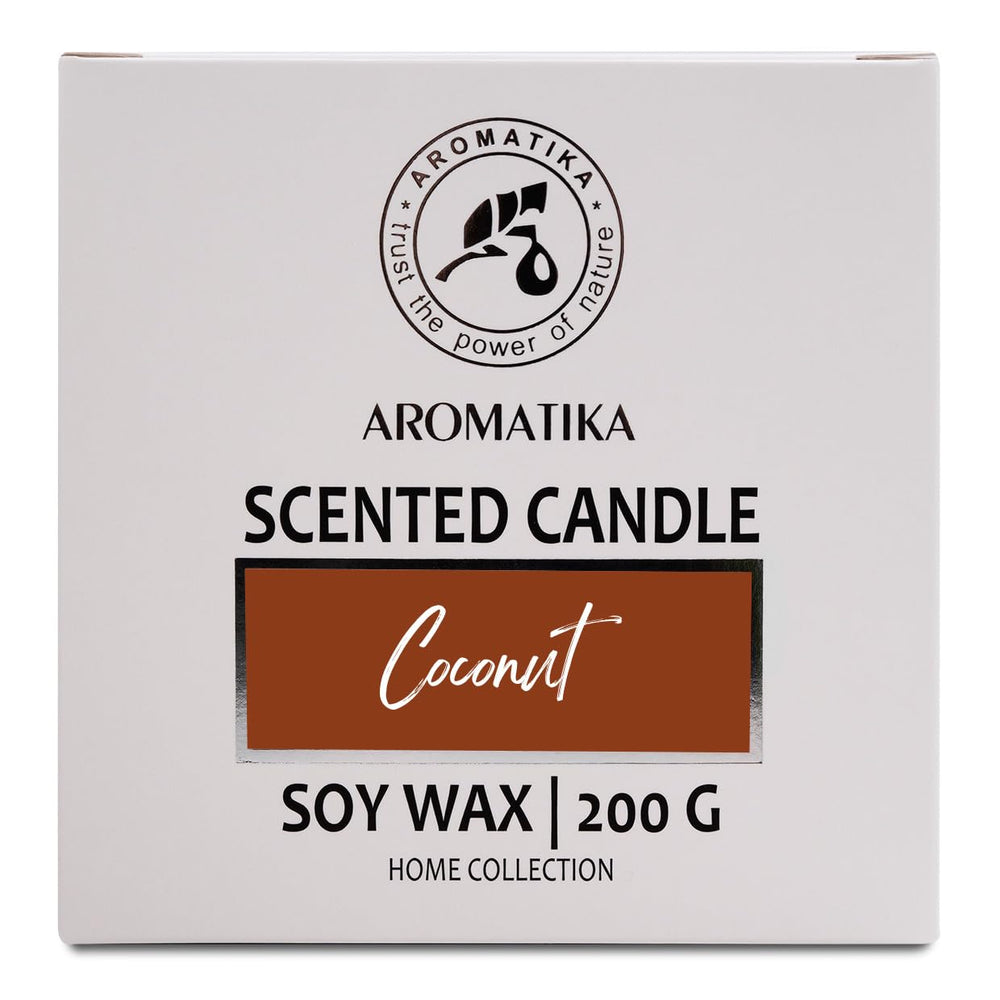 AROMATIKA soy wax ingredients highlighting natural materials