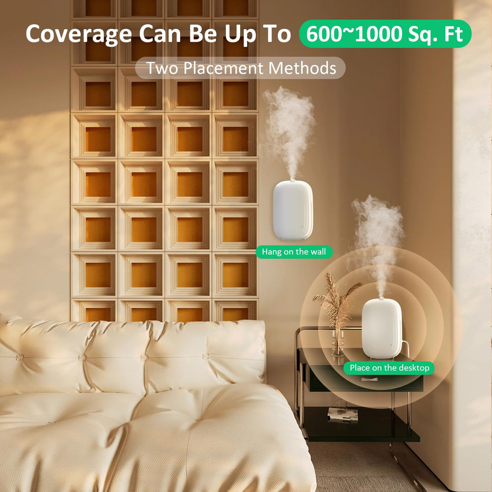 AROMAUKO diffuser Bluetooth app setup enables remote scent control.