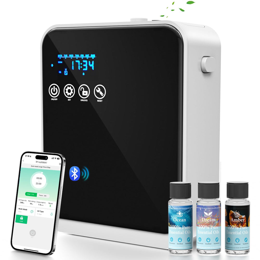 AROMAUKO diffuser package contents ready for immediate use