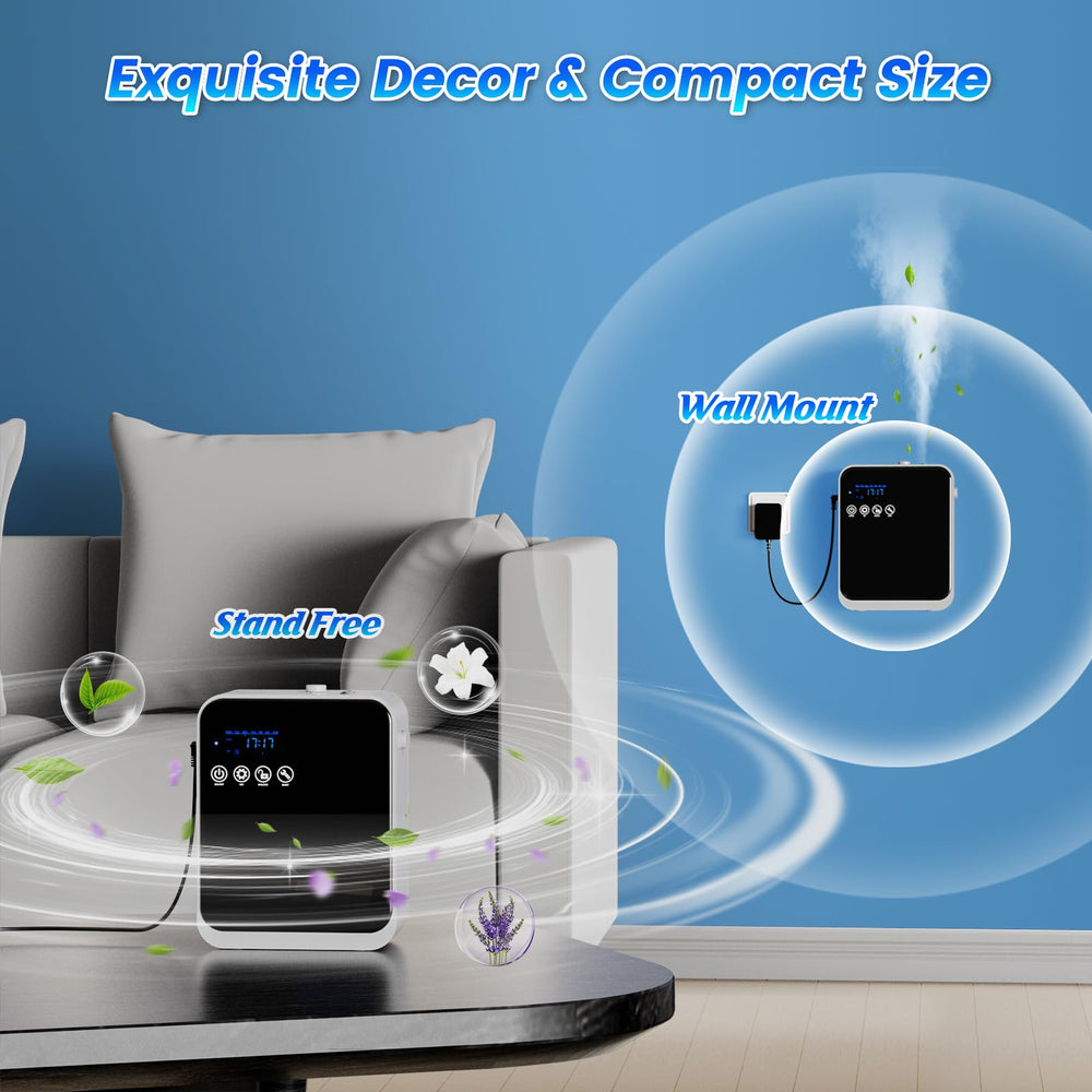 AROMAUKO diffuser operates quietly in quiet spaces