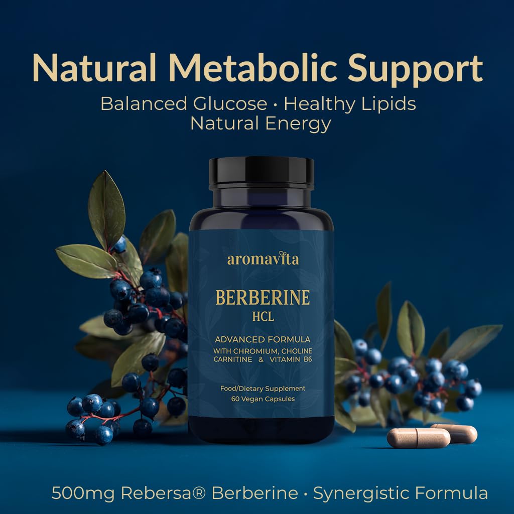 AROMAVITA capsules ready for daily vegan supplementation.