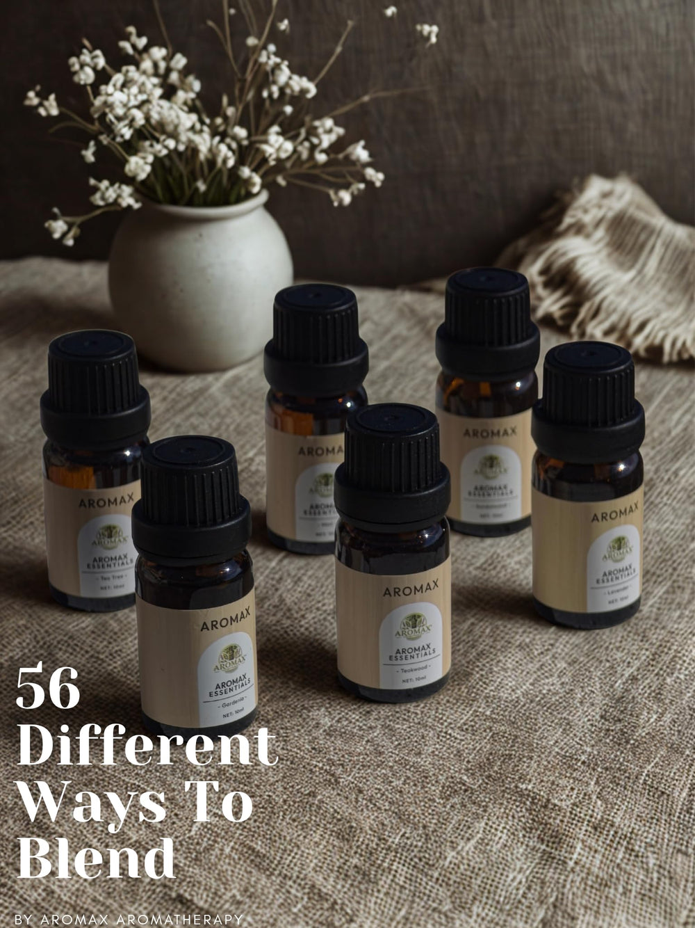 Aromax Mint bottle delivers crisp, energizing boosts for the diffuser.