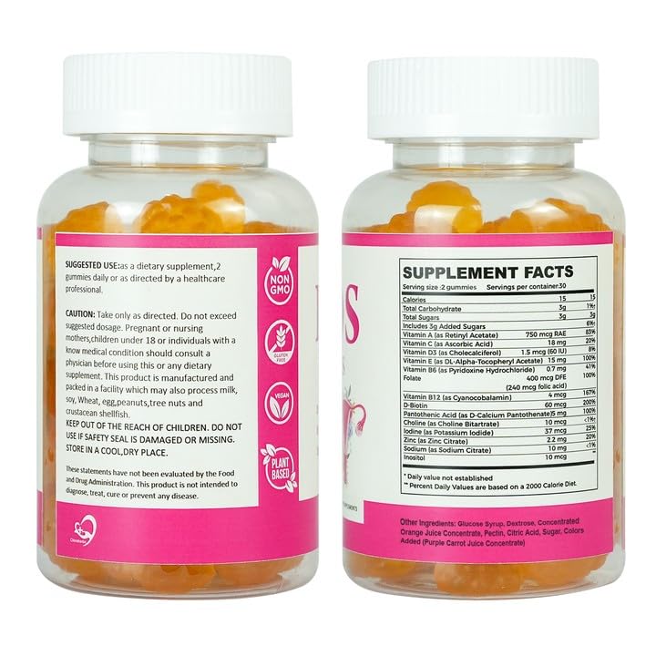 Aromlife PCOS Gummies 30-day supply in two-pack packaging