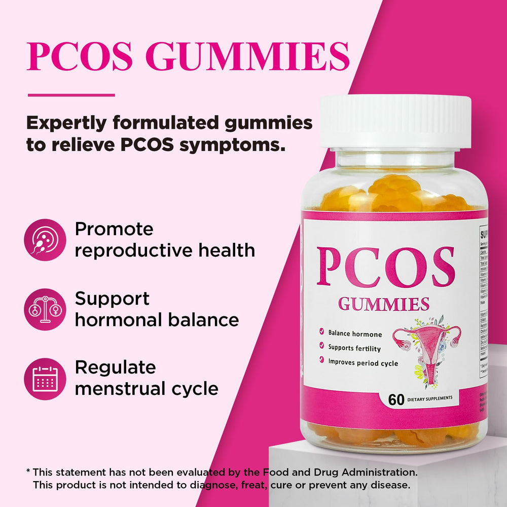 Aromlife PCOS Gummies featuring D-Biotin for fertility-friendly ingredients
