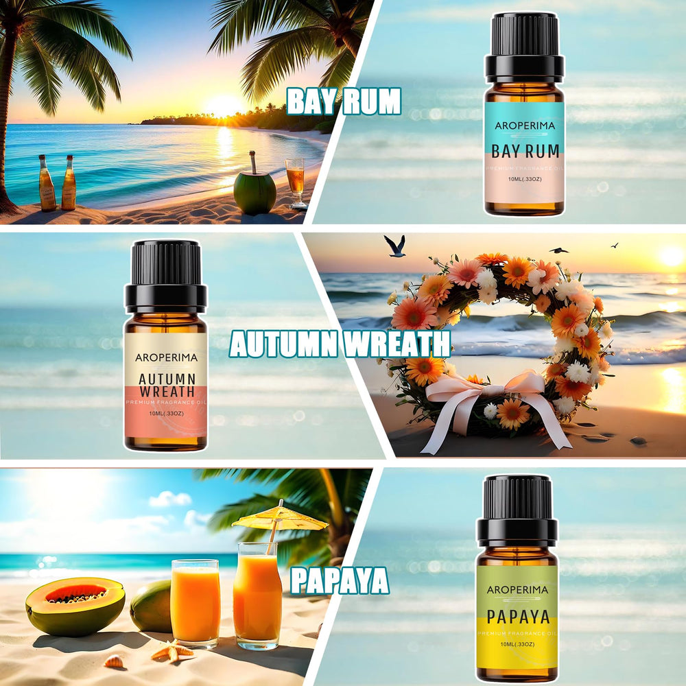 AROPERIMA Beach Bay Rum 10ml bottle for massage oils and exotic scents