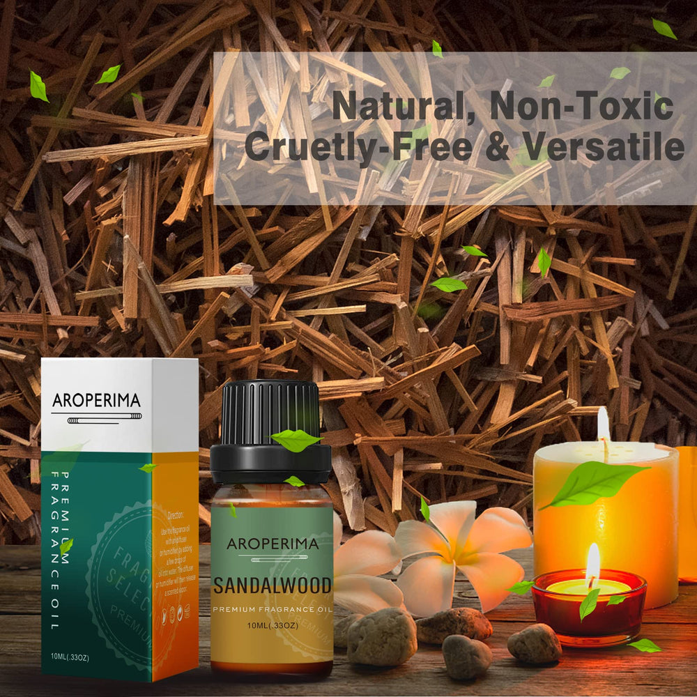 AROPERIMA sandalwood oil for DIY soaps and baths with a gentle aroma.