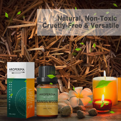 AROPERIMA sandalwood oil for DIY soaps and baths with a gentle aroma.