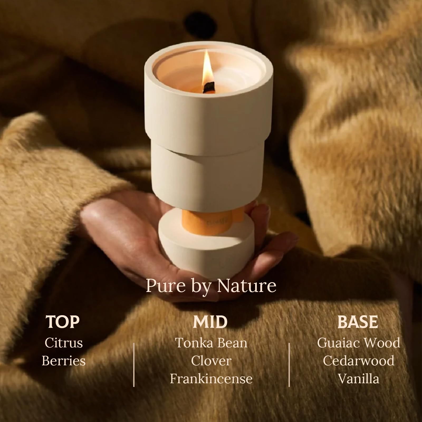 Arovan jade-clay vessel candle adds elegant Japanese-inspired decor.