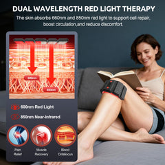 Arsoma Red Light Therapy Belt adjustable strap ensures secure comfortable fit