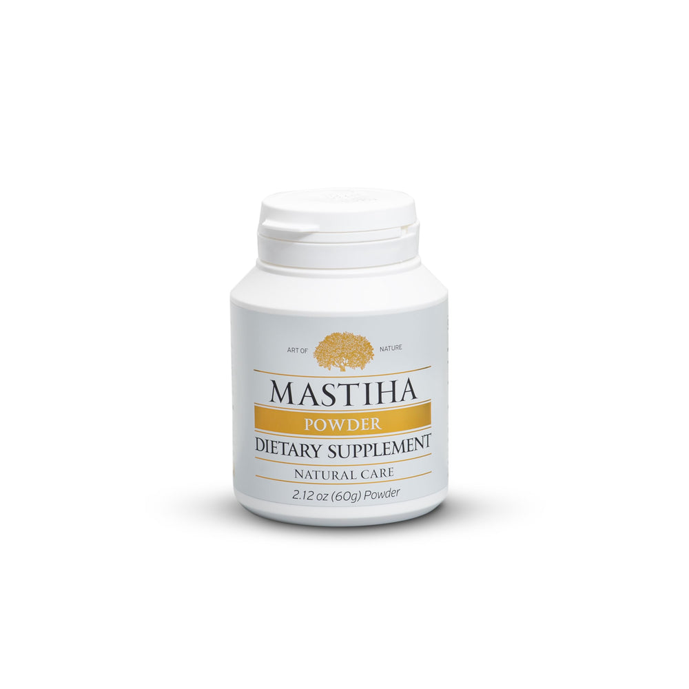 ART OF NATURE MASTIHA powder from Chios, authentic gut support.