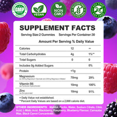 ArtDietistX Magnesium Glycinate Gummies strawberry bottle for easy daily magnesium.