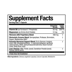 Fibrovera capsules close-up by Arthur Andrew Medical emphasizing vegetarian formula.