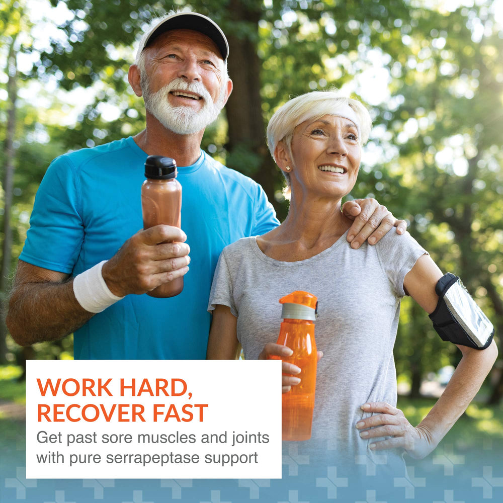 Arthur Andrew Medical Serretia capsules ready for daily inflammatory support