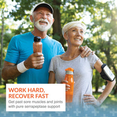Arthur Andrew Medical Serretia capsules ready for daily inflammatory support