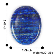 Artistone lapis lazuli meditation stone for focus