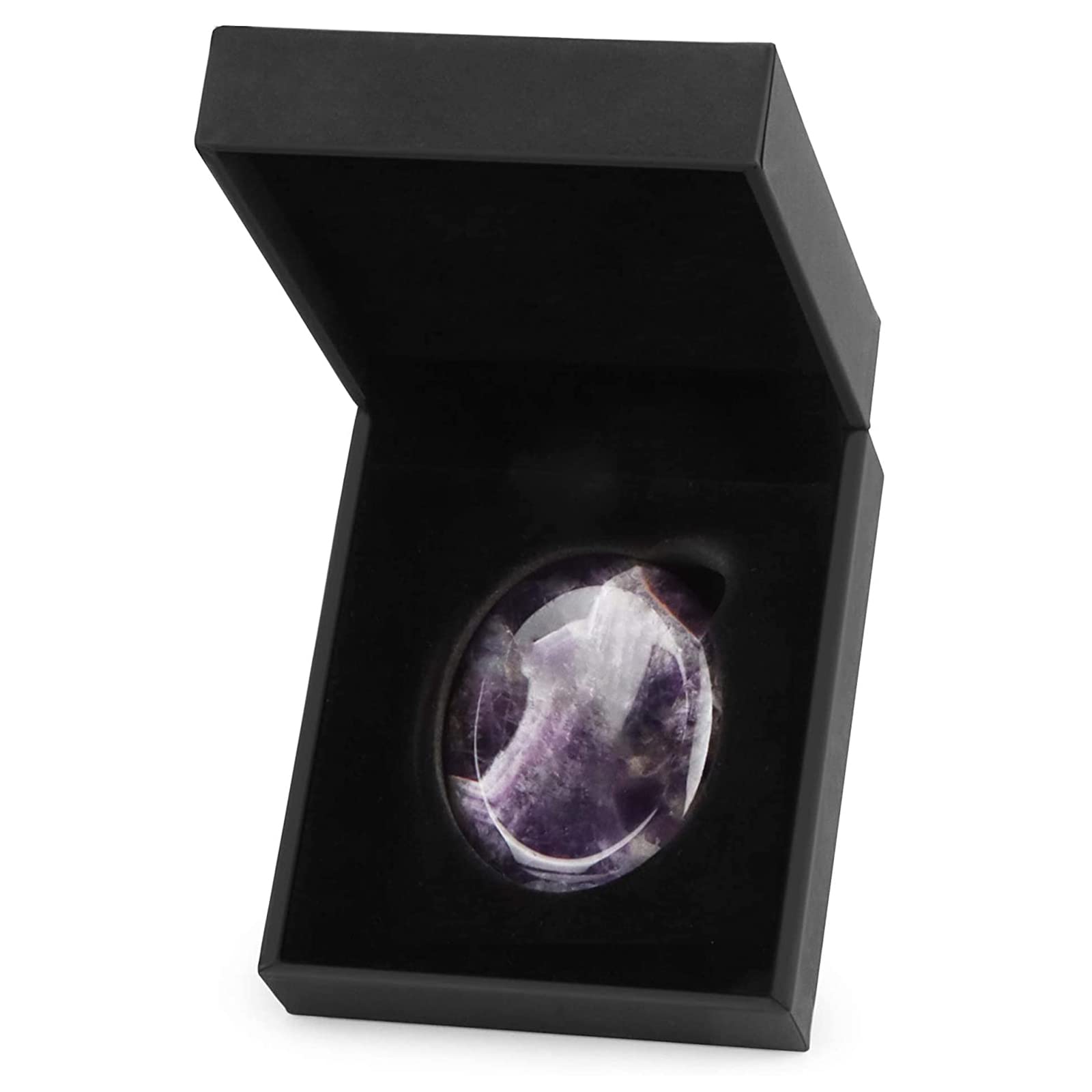 Artistone Meditation scene with amethyst stone to enhance focus