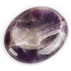Closeup of Artistone Thumb Stone showing smooth polish for tactile calm