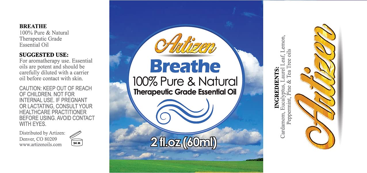 Artizen Breathe Blend gift set image suitable for holidays and gifting.