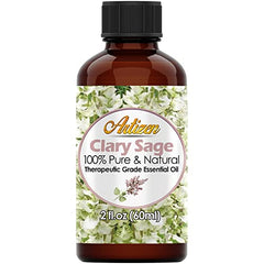 Artizen Clary Sage Oil bottle front showing pure essential oil quality