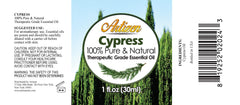 Artizen Cypress oil dropper provides precise, convenient dispensing for blends.