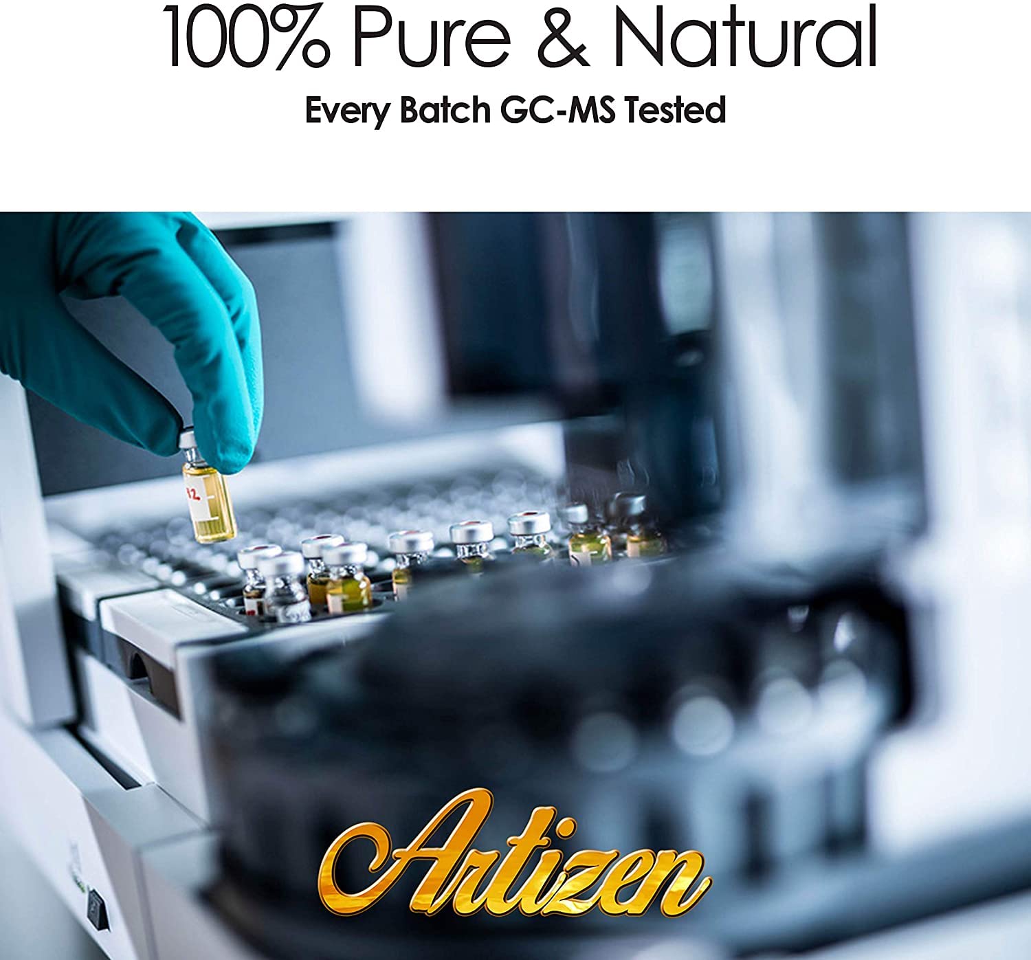 Label detail emphasizing purity and natural fennel oil.