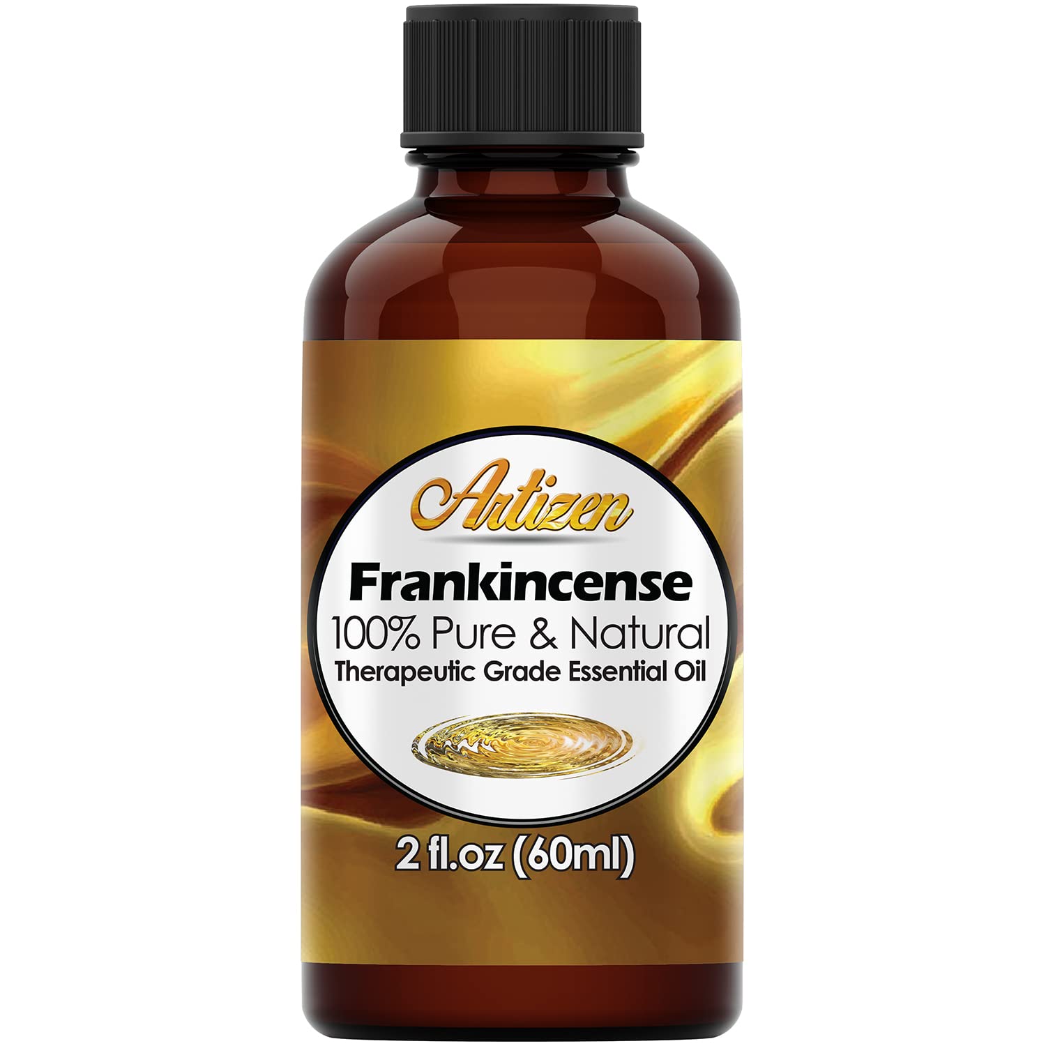 Artizen frankincense essential oil 2oz bottle for pure, potent aroma