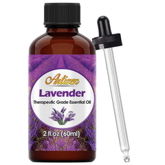 Artizen Lavender Essential Oil bottle for calming aroma and serene spaces.