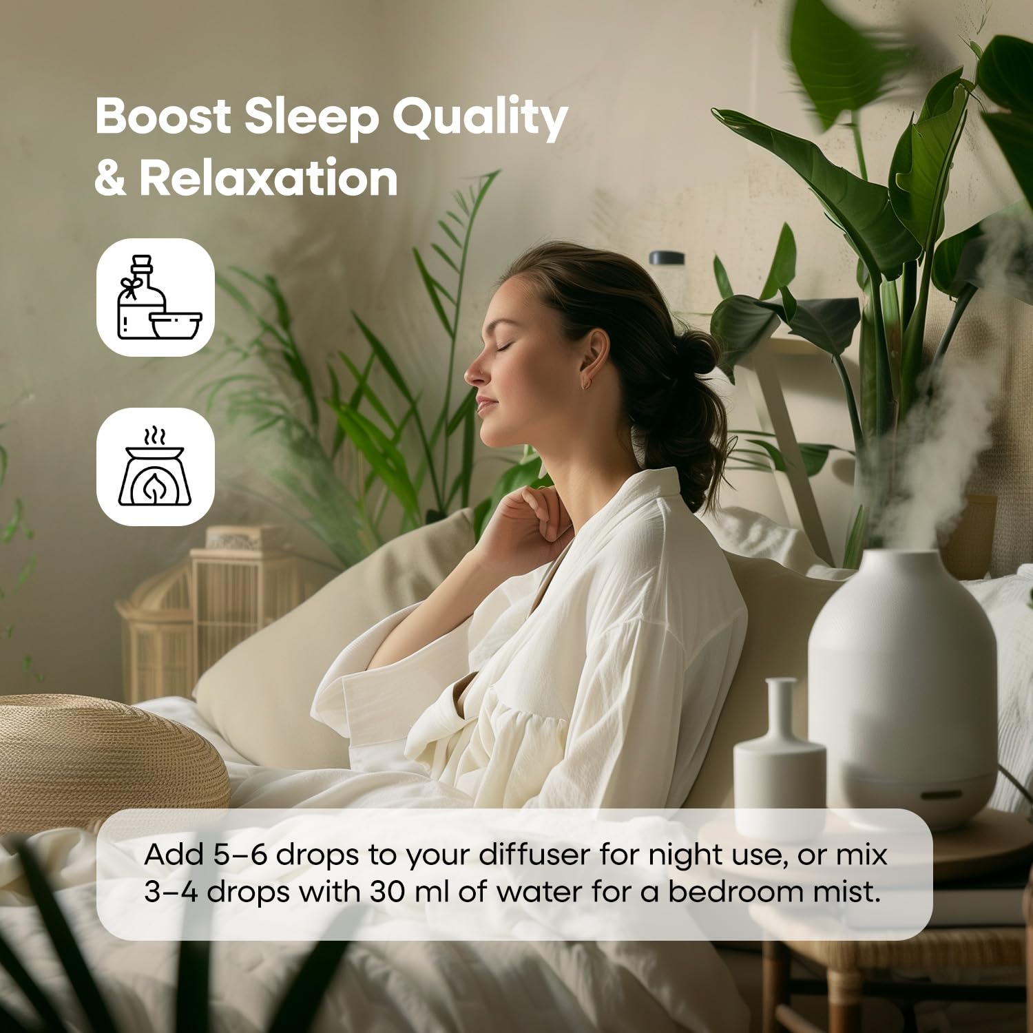 Autumn diffuser blend using Artizen peppermint oil for seasonal scent