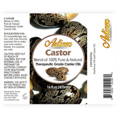 Pour action of Artizen Castor Oil for easy application