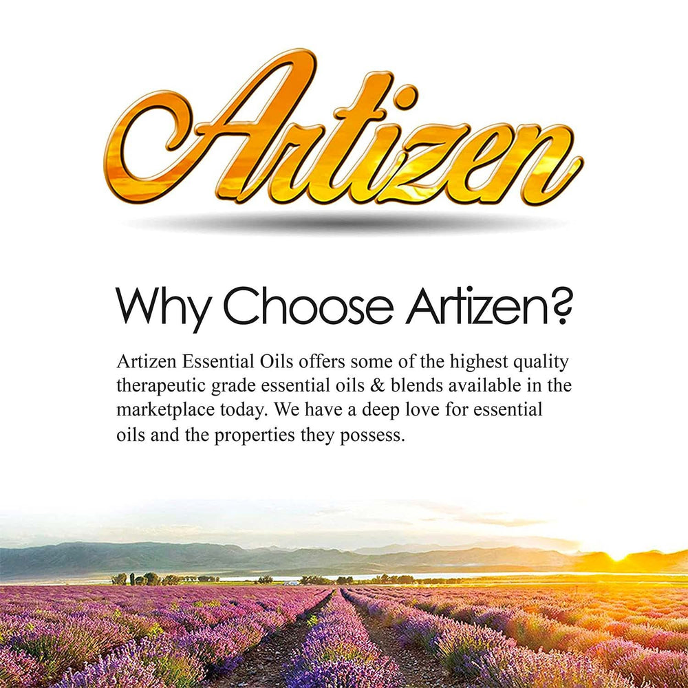 Artizen Rose Geranium Oil pure essence for skincare and scent routines.