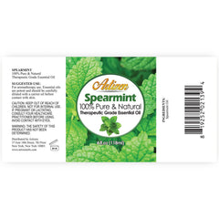 Artizen Spearmint oil with eyedropper cap for precise single drops.